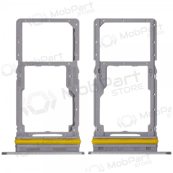Supporto per scheda SIM Samsung Galaxy A17 4G, A17 5G (grigio) (originale)