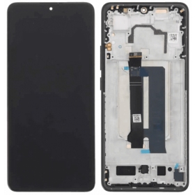 Xiaomi Poco X6 Pro 5G schermo / display (giallo) (con una cornice) (originale)