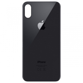 Apple iPhone X coperchio batteria posteriore grigio (space grey) (bigger hole for camera)