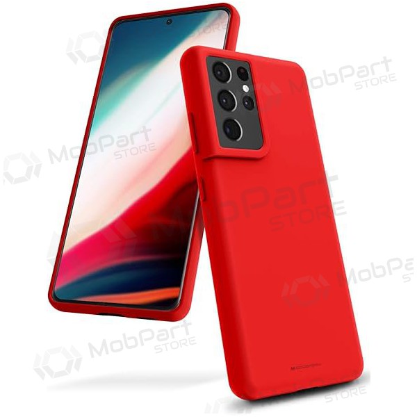 Custodia per Samsung Galaxy A15 Mercury - Silicone Case (rossa)