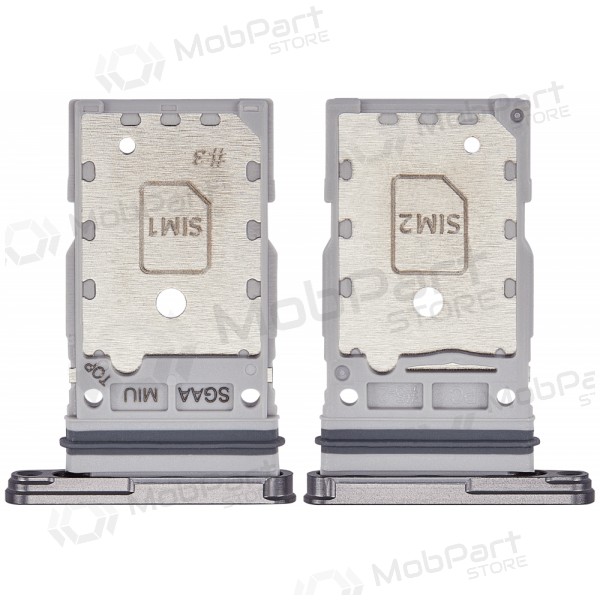Vassoio per scheda SIM Samsung Galaxy S23 FE (grafite) (originale)