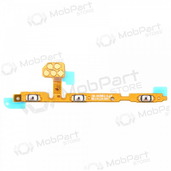 Samsung A325 / A426 Galaxy A32 4G / A42 5G on / off connettore del pulsante di accensione (service pack) (originale) Samsung A325 / A426 Galaxy A32 4G / A42 5G on / off connettore del pulsante di accensione (service pack) (originale)