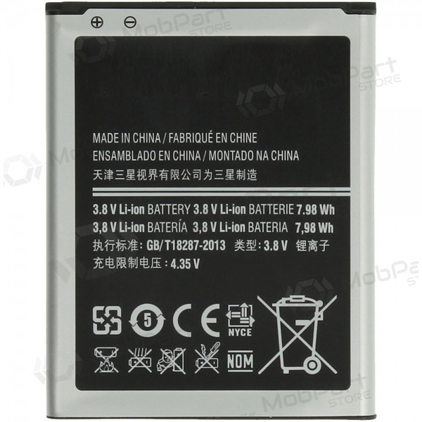 Samsung i9060 Galaxy Grand / i9080 Galaxy Grand / i9082 Galaxy Grand Duos (EB535163LU) batteria / accumulatore (2100mAh)