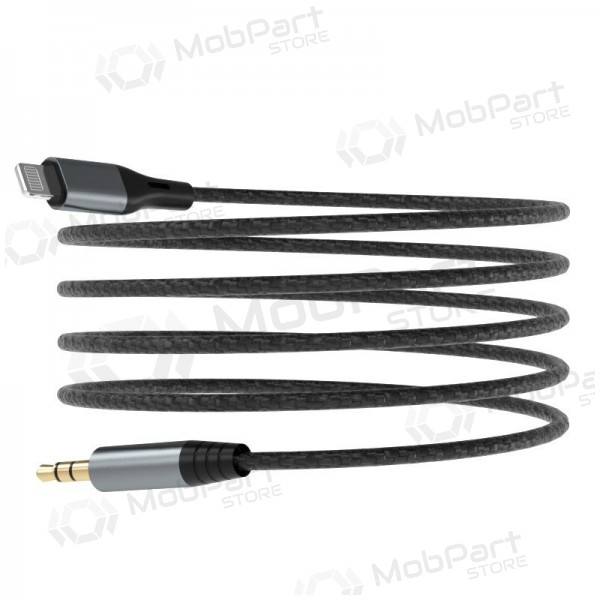 Cavo audio Dudao L11Pro Lightning a 3.5 mm 1 m nero