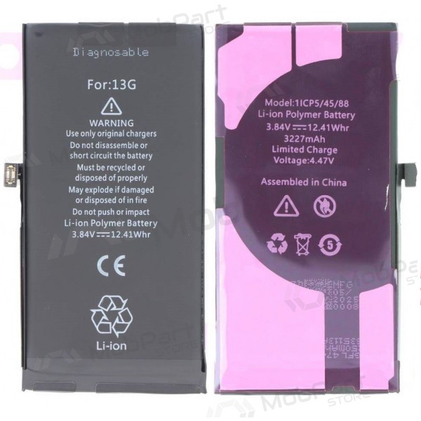 Apple iPhone 13 batteria, akumuliatorius (Self-Diagnosable) (Premium)