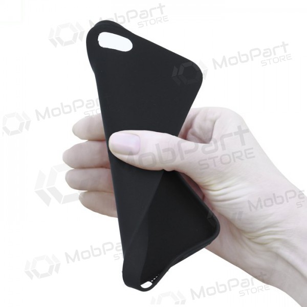 Custodia per Apple iPhone 12 Pro Max - Rubber TPU (nero)