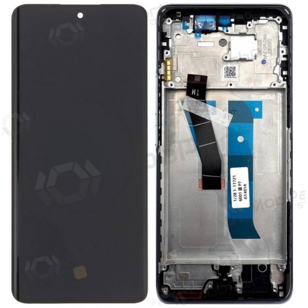 Schermo Xiaomi Redmi Note 15 4G (blu) (con cornice) (originale)