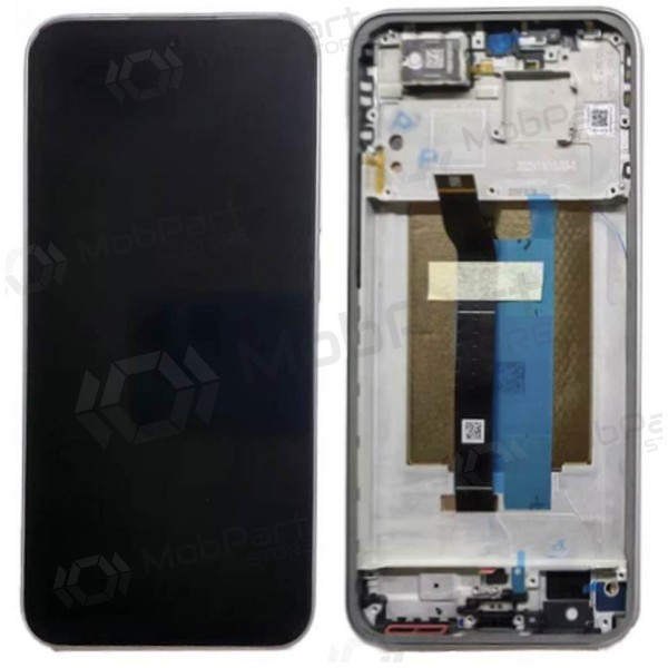 Schermo Xiaomi Redmi Note 15 Pro 5G (grigio titanio) (con cornice) (originale)