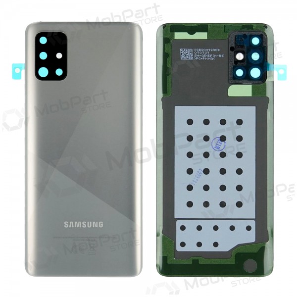 Samsung A515 Galaxy A51 2020 coperchio batteria posteriore d'argento (Haze Crush Silver) (service pack) (originale)