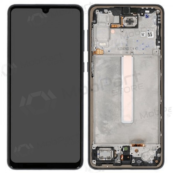 Samsung Galaxy A33 5G schermo / display (nero) (con una cornice) (originale)