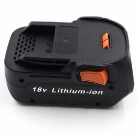 Batteria per utensili AEG / RIDGID R840083 18V 6Ah Li-ion con indicatore di carica (sostitutiva)