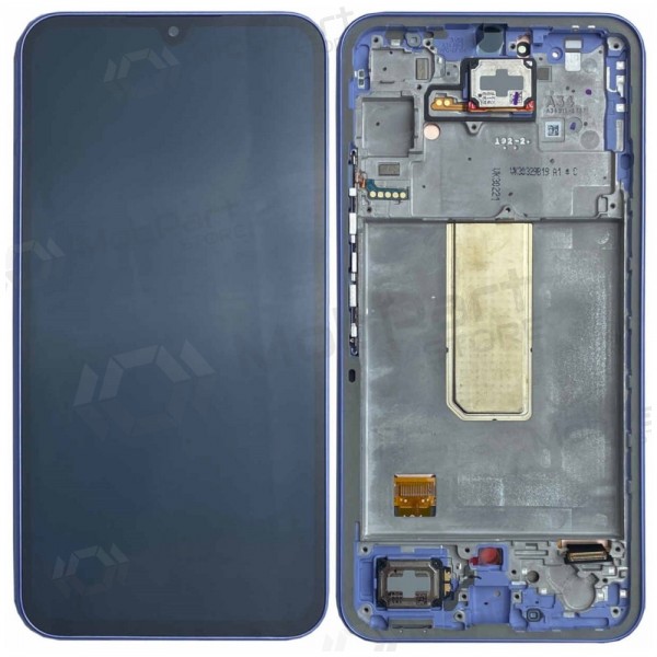 Schermo Samsung Galaxy A34 5G (viola) (con cornice) (originale)