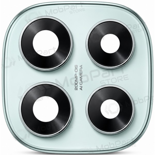 Vetro fotocamera Xiaomi Redmi Note 14 Pro 5G con cornice (verde)
