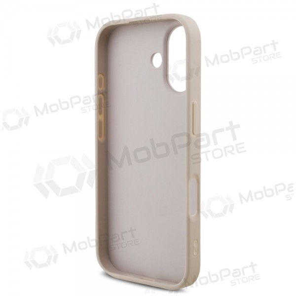 Custodia per Apple iPhone 17 - Guess PU 4G Metal Logo (rosa)