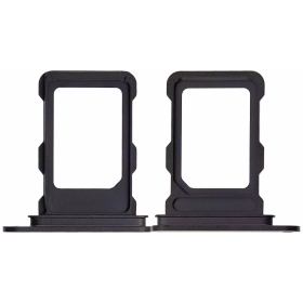 Apple iPhone 16 Pro, 16 Pro Max - supporto per scheda SIM (nero)