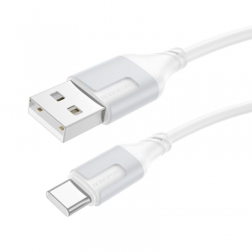 Cavo USB-C Borofone BX101 USB-A a USB-C 1 m bianco