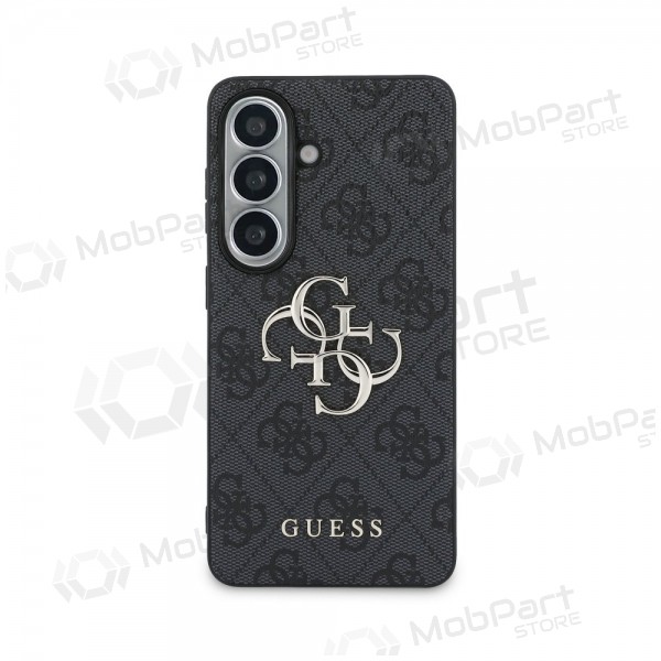Custodia Samsung Galaxy S26 - Guess PU 4G Metal Logo (grigio)