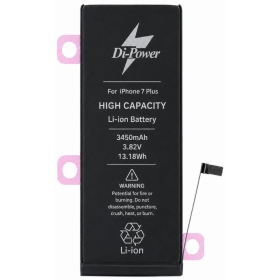 Batteria Apple iPhone 7 Plus, accumulatore Di-Power 3450 mAh (capacità aumentata)