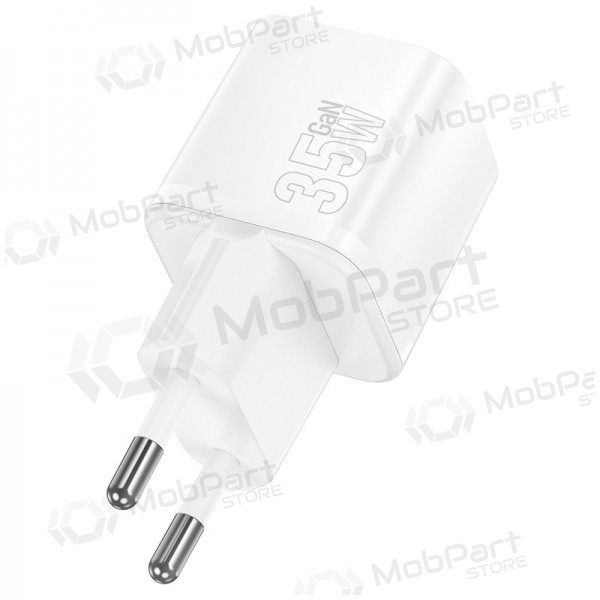 Caricabatterie per telefono Hoco N66 35 W GaN USB-C bianco