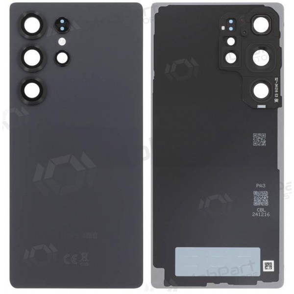 Cover posteriore Samsung Galaxy S25 Ultra (nero) (originale)