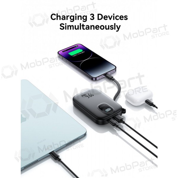 Batteria esterna Power Bank Joyroom JR-PBF18 22.5W with Lightning cable 10000mAh nero Batteria esterna Power Bank Joyroom JR-PBF18 22.5W with Lightning cable 10000mAh nero