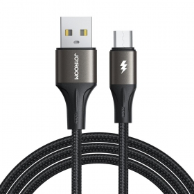 USB cavo Joyroom SA25-AM3 USB to MicroUSB 3A 1.2m nero