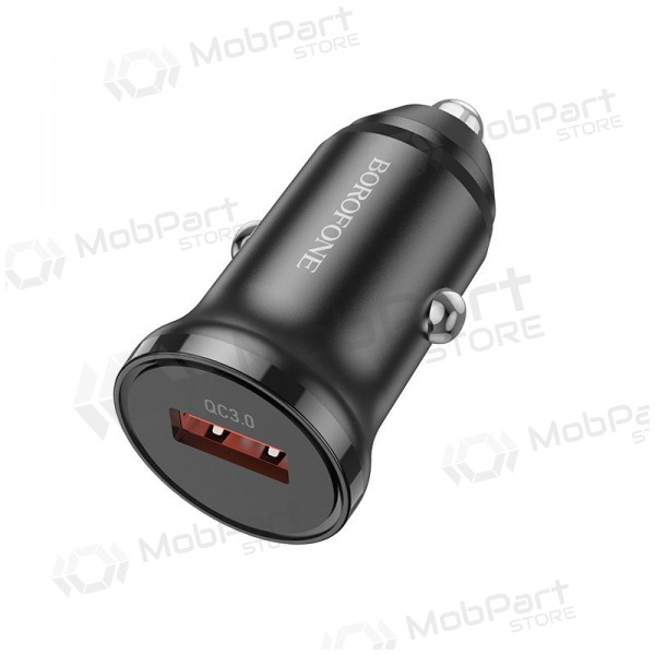 Caricatore automobilinis Borofone BZ18 Quick Charge 3.0 18W (nero)