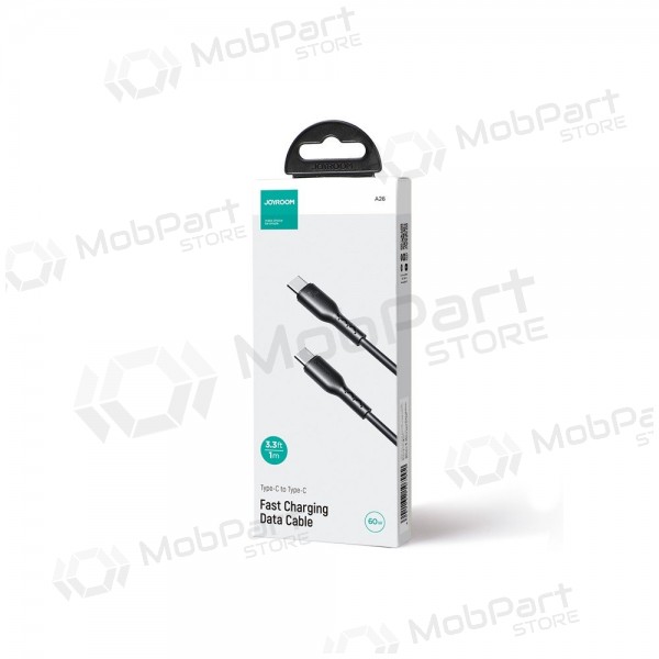 USB cavo Joyroom SA26-CC3 USB-C to USB-C 60W 1.0m nero