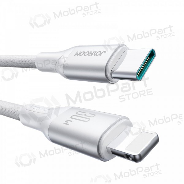 USB cavo Joyroom S-A28 USB-C to Lightning 30W 2.0m bianca