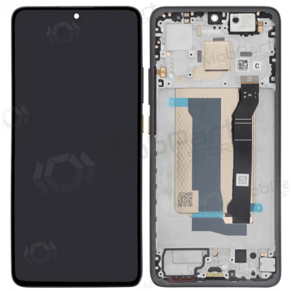 Schermo Xiaomi Poco X7 Pro 5G (giallo) (con cornice) (originale)