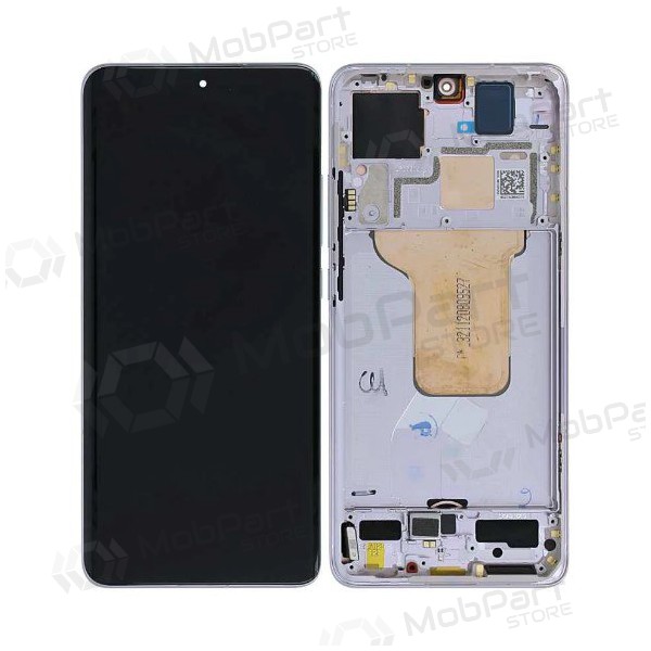 Xiaomi 12 5G / 12X / 12S schermo / display (purpurinis) (con una cornice) (originale)