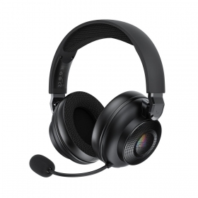 Cuffie wireless Acefast H15 Gaming over-ear con microfono USB-C nere