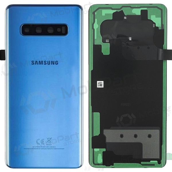 Samsung G975 Galaxy S10 Plus coperchio batteria posteriore blu (Prism Blue) (usato grade C, originale)