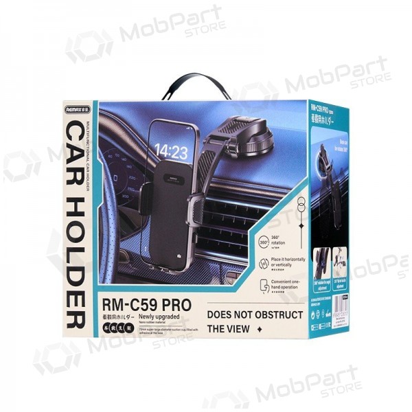 Porta cellulare da auto Remax RM-C59 PRO (dashboard) nero