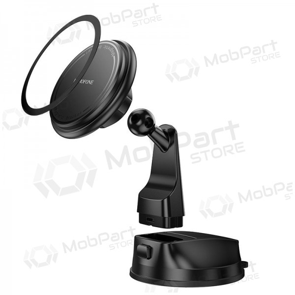 Supporto per telefono da auto Borofone BH136 sul cruscotto 4.5–7.0 pollici.