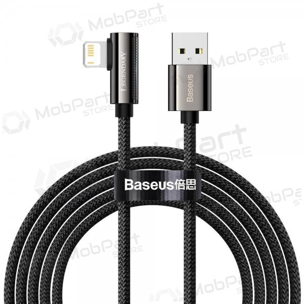 USB cavo Baseus Legend Lightning 2.4A 2.0m (nero) CALCS-A01
