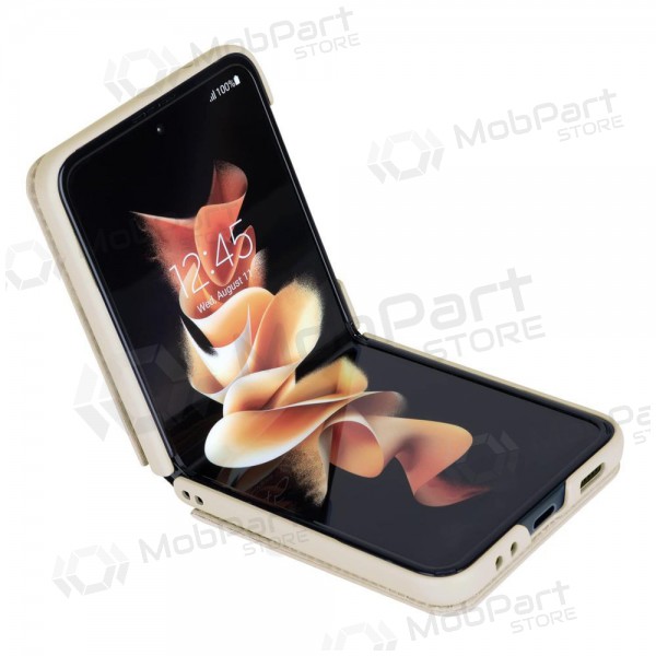 Custodia Samsung Galaxy Z Flip4 - Nillkin Leather (oro)