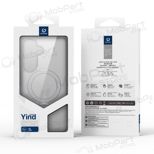 Custodia per Samsung Galaxy S26 Ultra - Dux Ducis Yind Magnetic Stand (grigio)