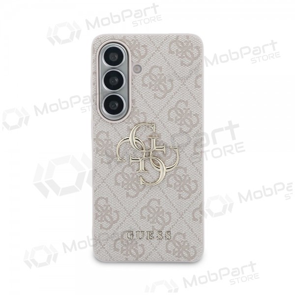 Custodia Samsung Galaxy S26 - Guess PU 4G Metal Logo (rosa)