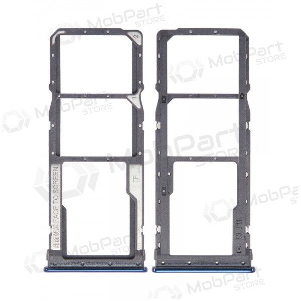 Supporto per scheda SIM Xiaomi Redmi Note 8, Redmi Note 8 2021 (blu)