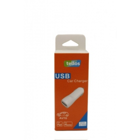 Caricatore per auto Tellos C102 USB 1A (nero)