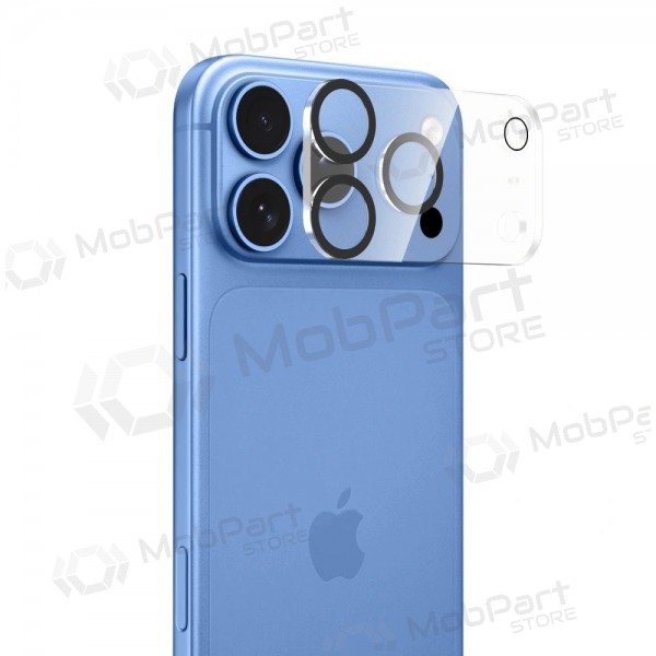 Vetro temperato protettivo per fotocamera Apple iPhone 18 Pro Max - Tech-Protect Cam Fit+ (trasparente)