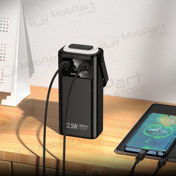 Batteria esterna Power Bank Borofone BJ65 22.5W 30000mAh nero