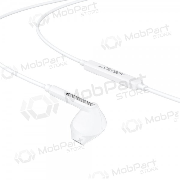 Cuffie cablate Acefast L14 USB-C bianche