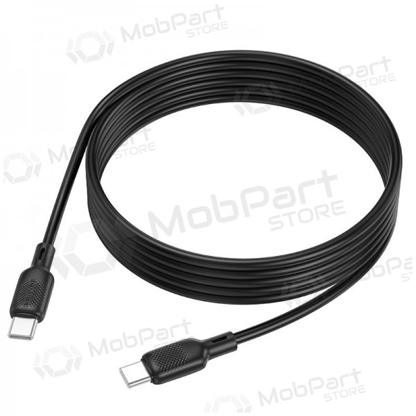 USB cavo Borofone BX113 60W USB-C to USB-C 2.0m nero