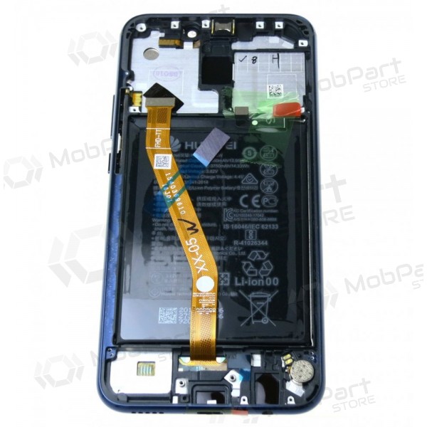 Huawei Mate 20 Lite schermo / display (blu) (con una cornice e batteria) (service pack) (originale)