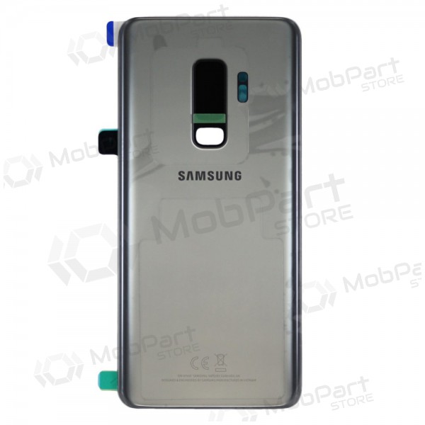 Samsung G965F Galaxy S9 Plus coperchio batteria posteriore grigio (Titanium Gray) (usato grade C, originale)