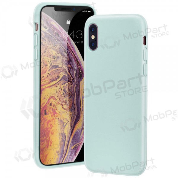 Custodia per Apple iPhone 12 Pro Max - Liquid Silicone 1.5mm (mint)