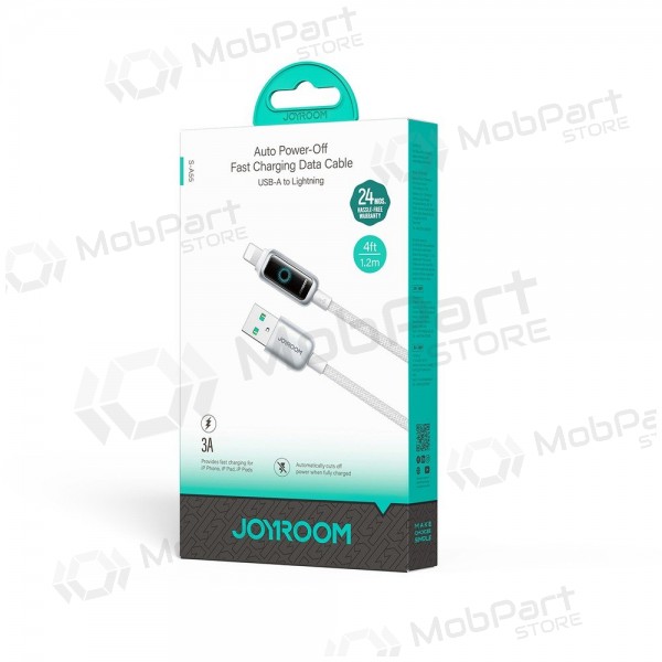 Cavo Lightning Joyroom S-A55 StarFlight USB-A a Lightning 1.2 m 3A bianco