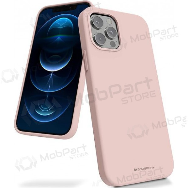 Custodia per Apple iPhone 11 Pro Max Mercury - Silicone Case (sabbia rosa)